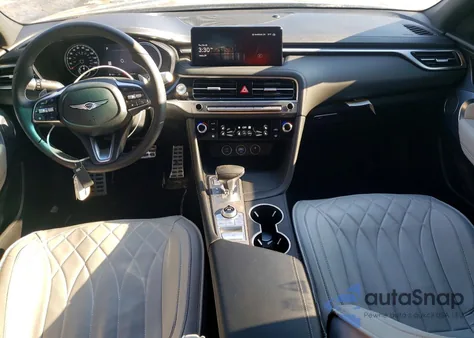 2024 Genesis G70 2.5T Standard из США, поврежденный, VIN KMTG34SCXRU140682